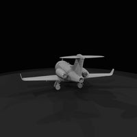 hawker-400xpr-3d-model — thumbnail 4