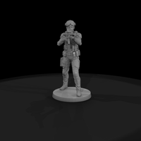 Near-Future Tactical Officer with Carbine — thumbnail 5