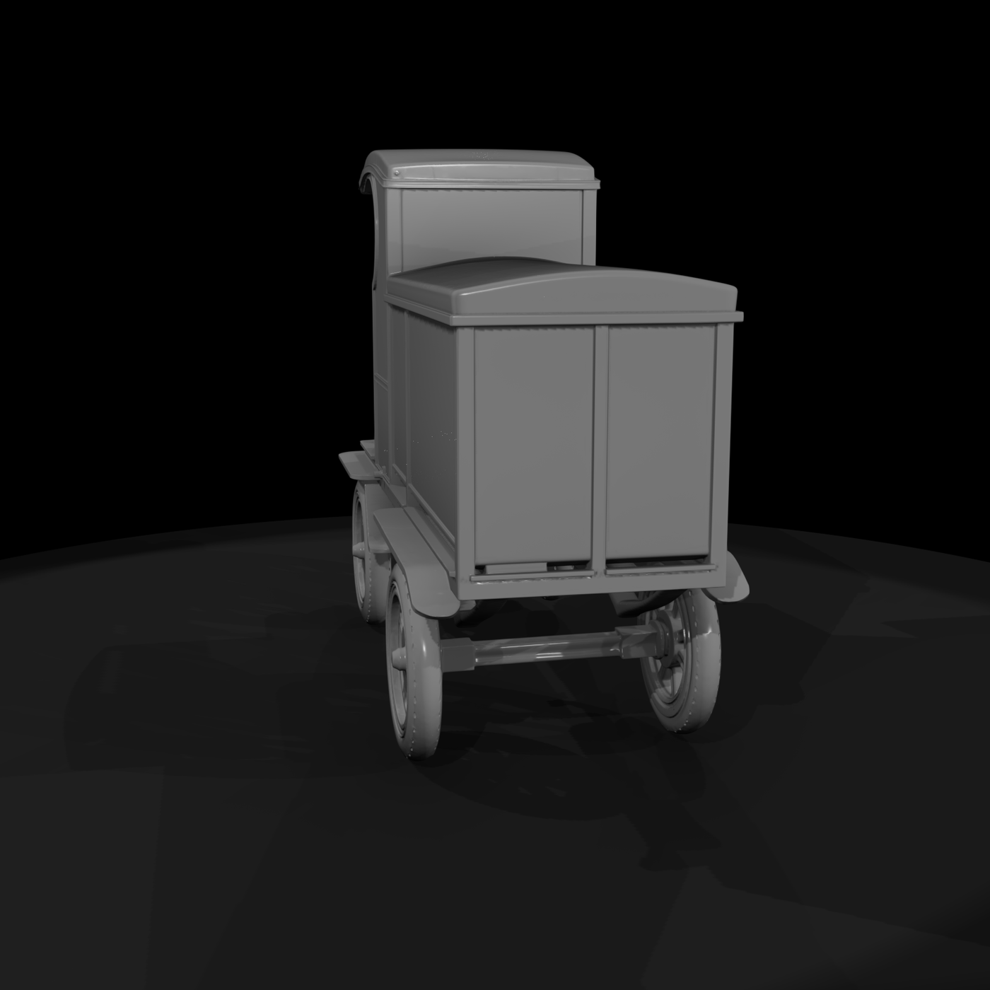 Early 20th Century Delivery Truck