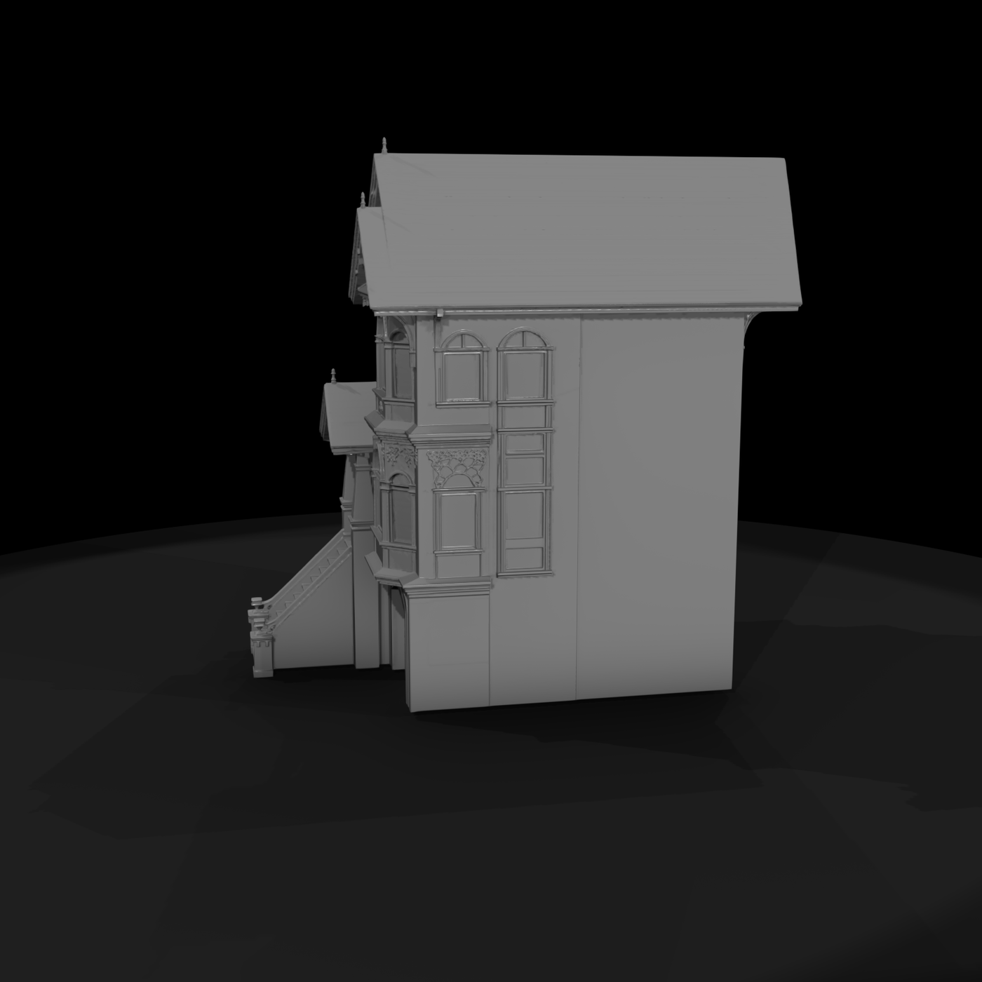 Victorian Townhouse Model