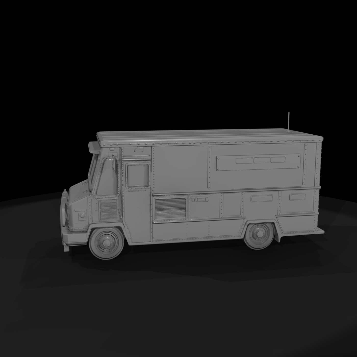 Armored Delivery Van — Security Vehicle