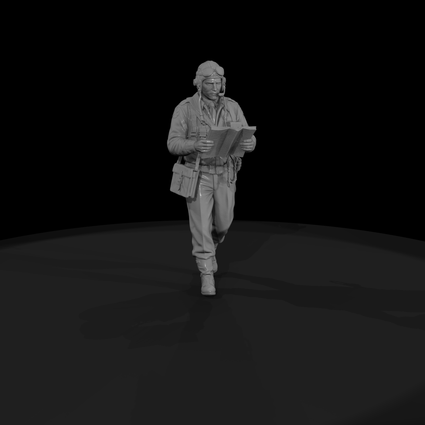 Ww2H 084 United States B 17 Pilot