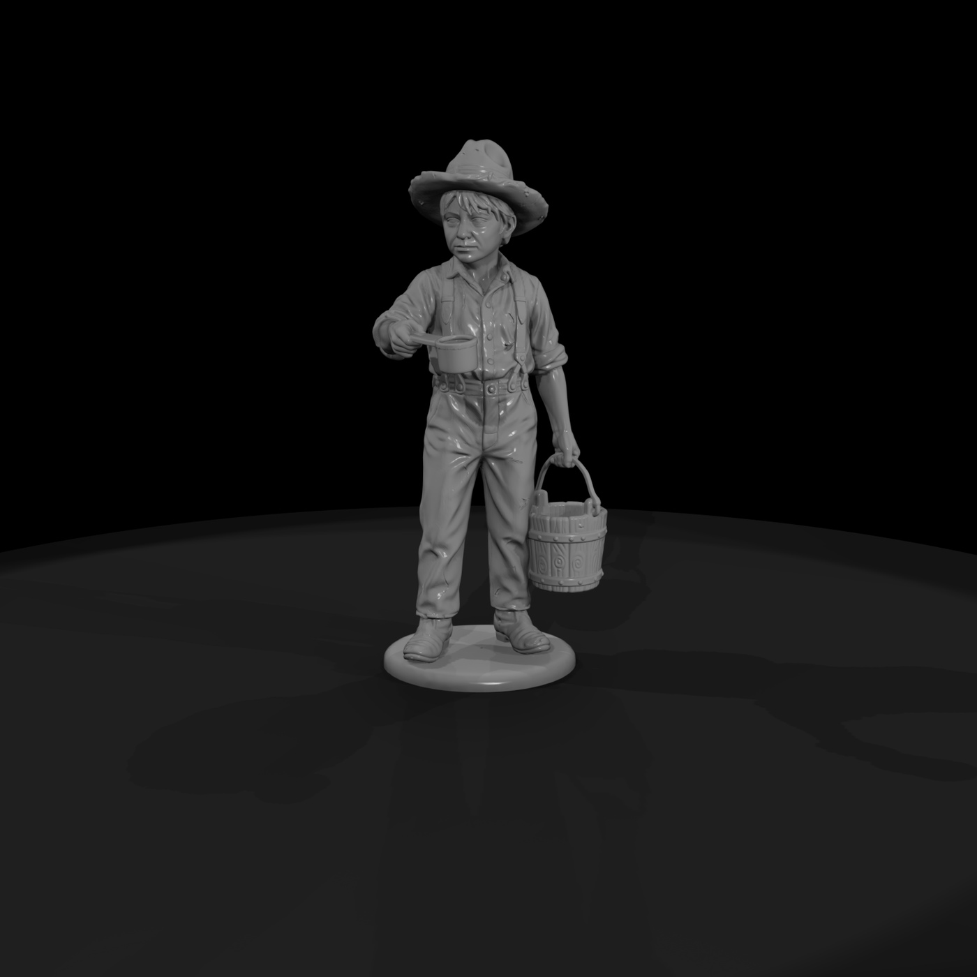 Ww 0246 Townsfolk Water Boy
