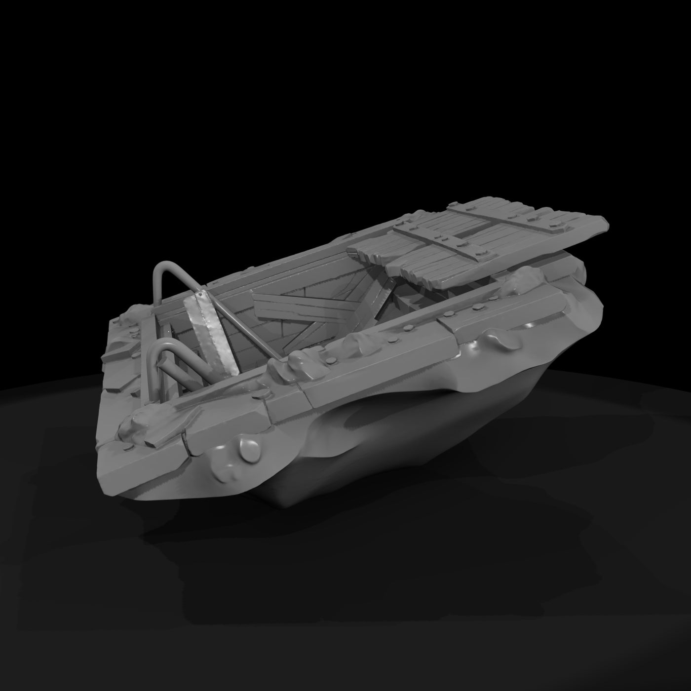 ruined-cellar-entrance-low-poly-diorama-terrain-875855