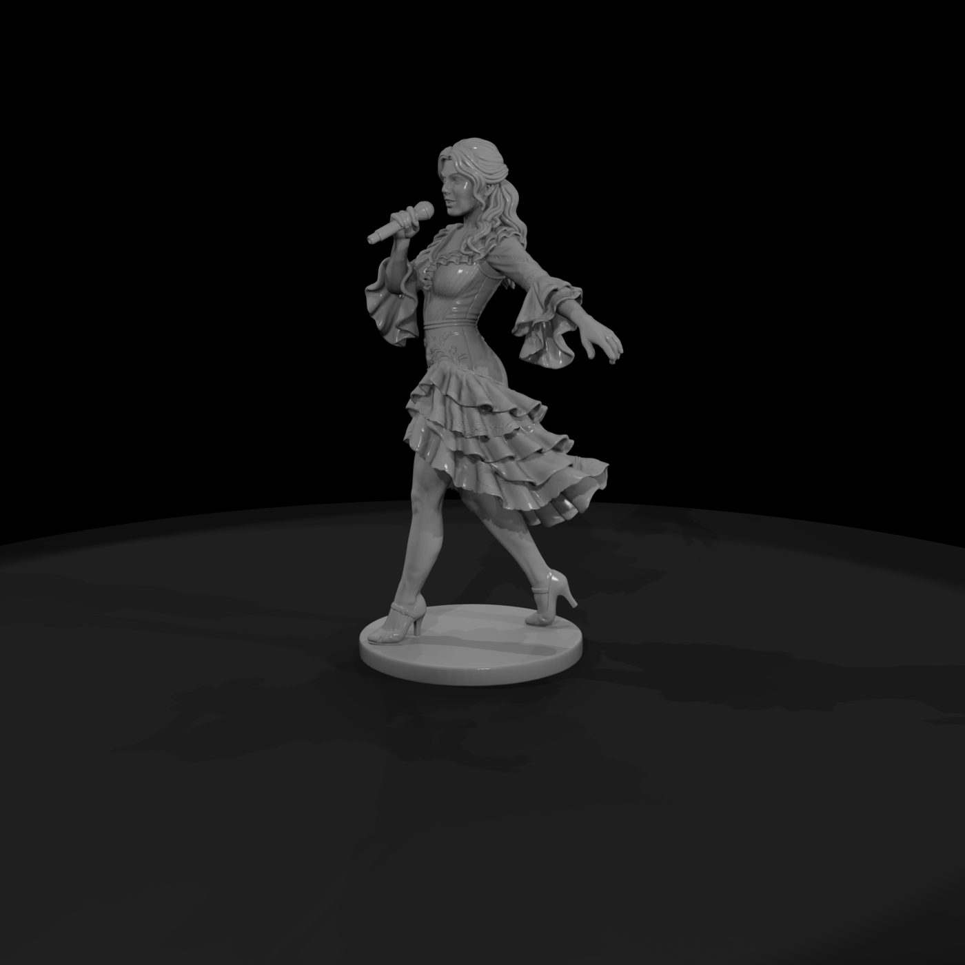 Poparc 0205 Latin Dance Singer Alternate Pose