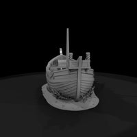 sunken-medieval-sailboat-shipwreck-diorama-terrain-545215 — thumbnail 5