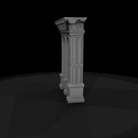neoclassical-double-arched-window-ho-scale-insert-175098 — thumbnail 5