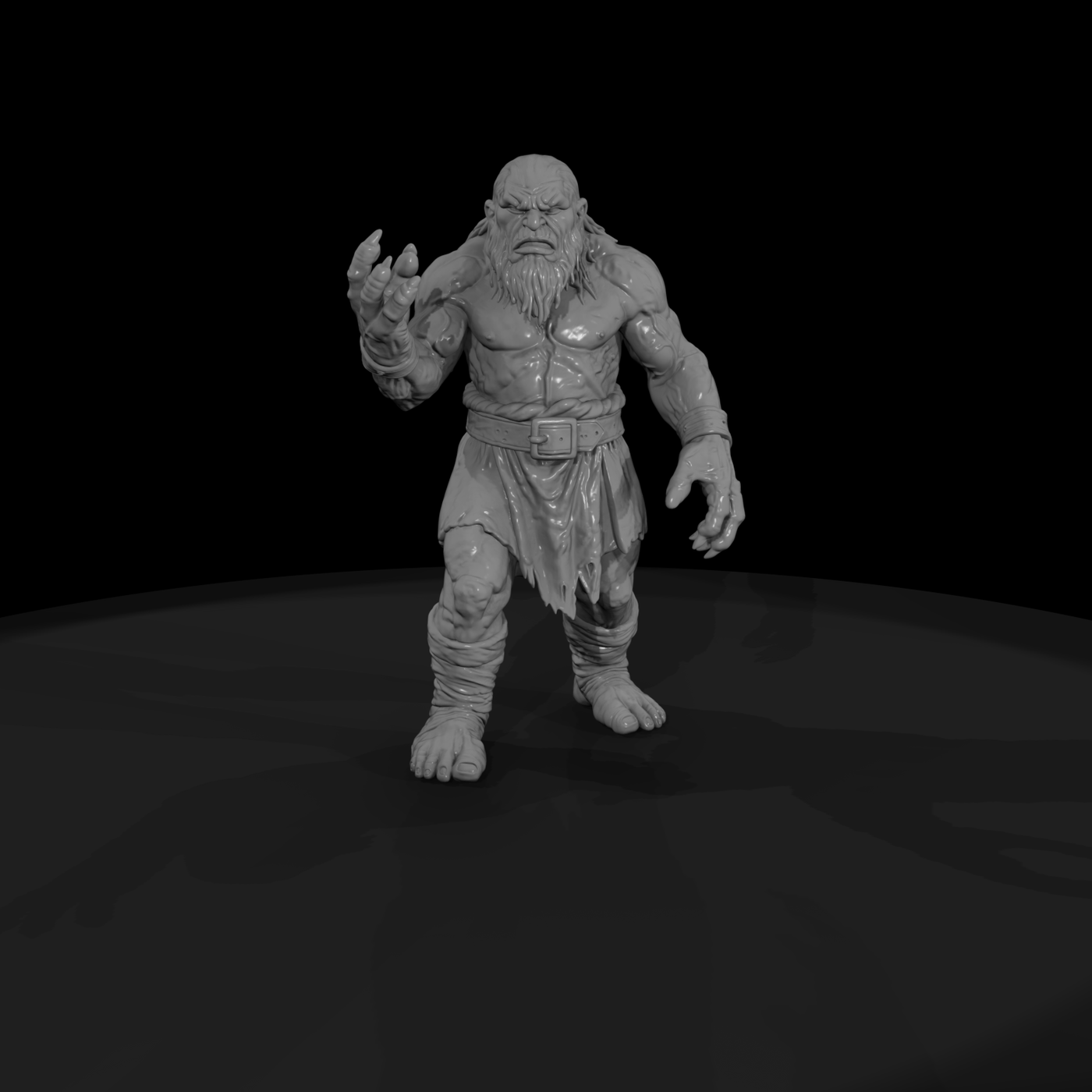 Myth 0339 Mythology Grendel Miniature Figure