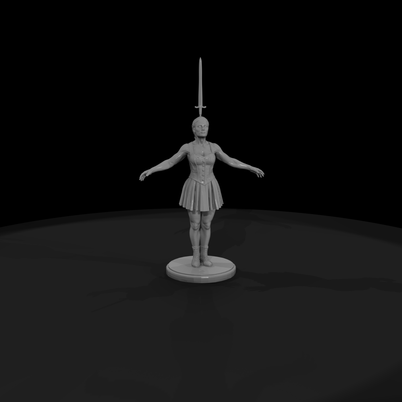 Cir 055 Sideshow Sword Balancer