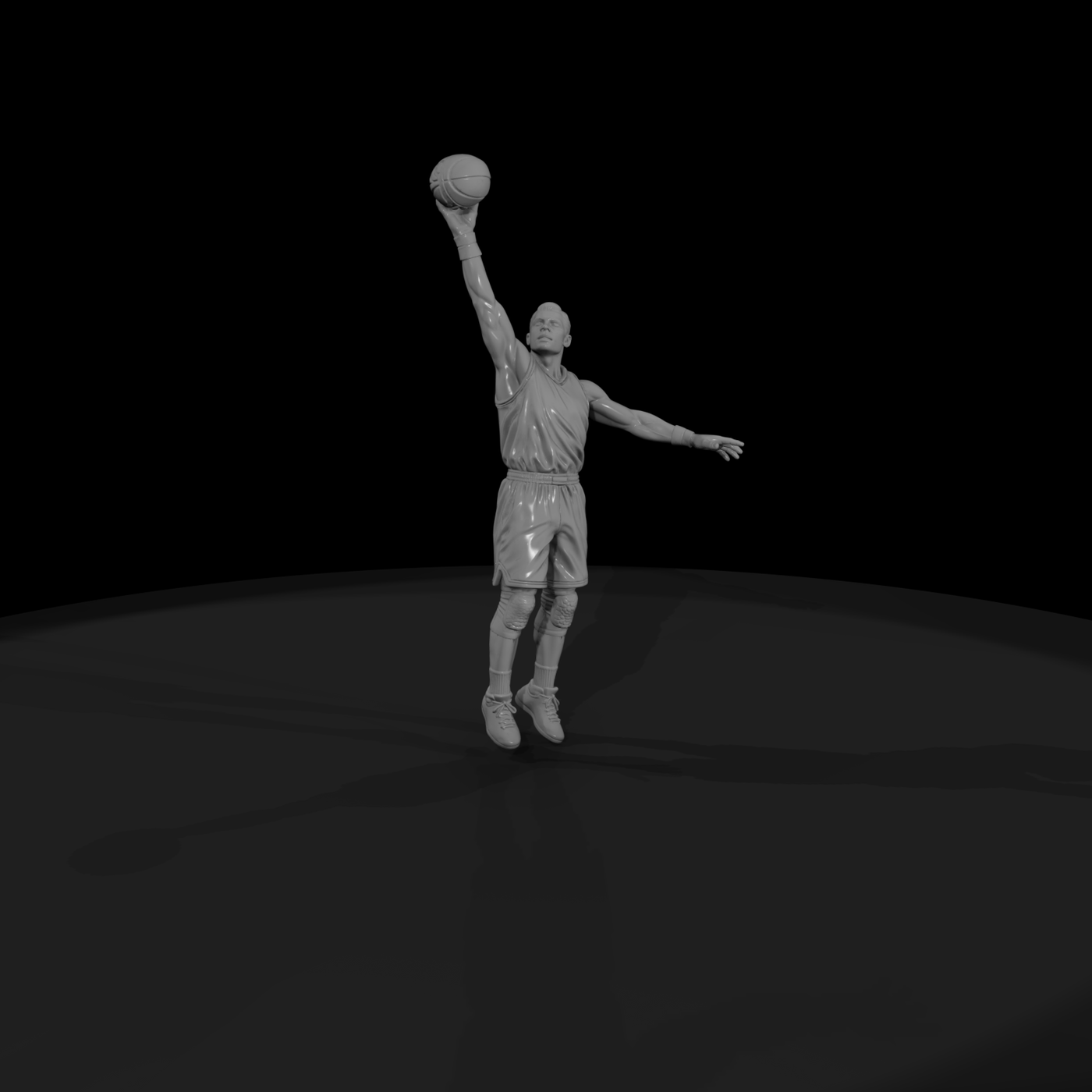 0075 Sports Basketball Layup