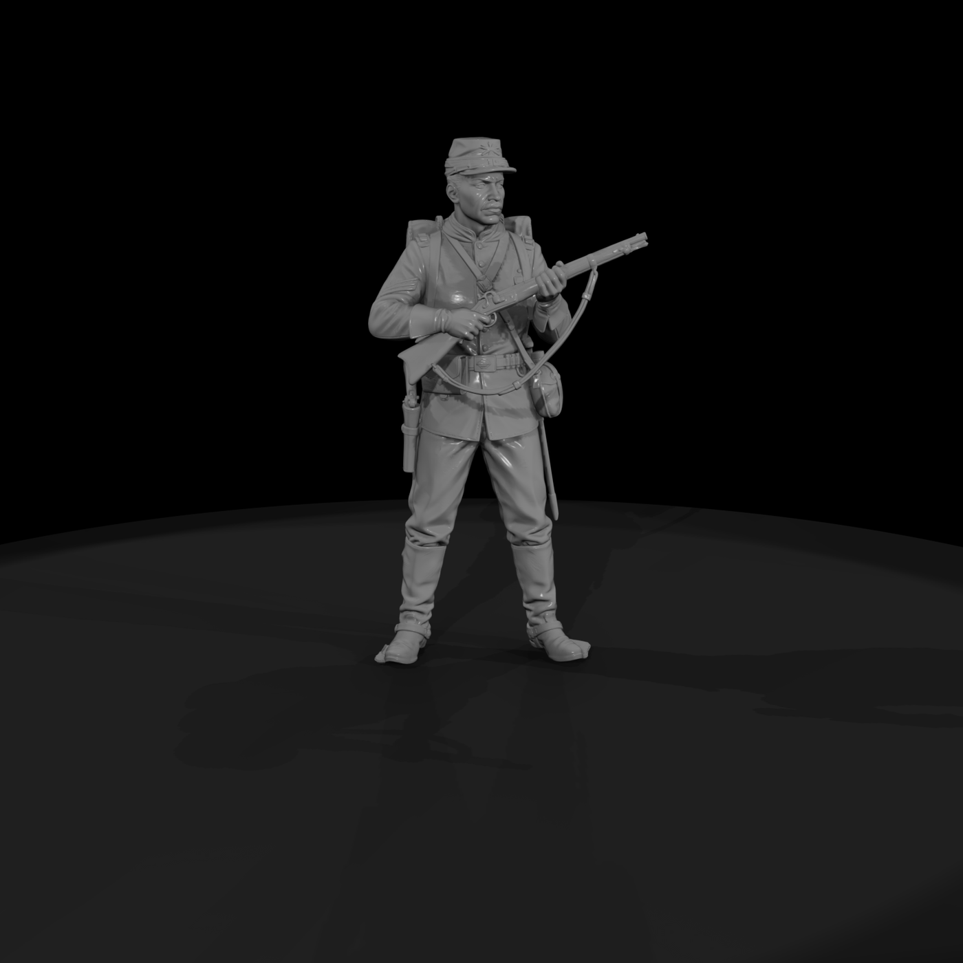 Ww 0006 Hero Buffalo Soldier Trooper