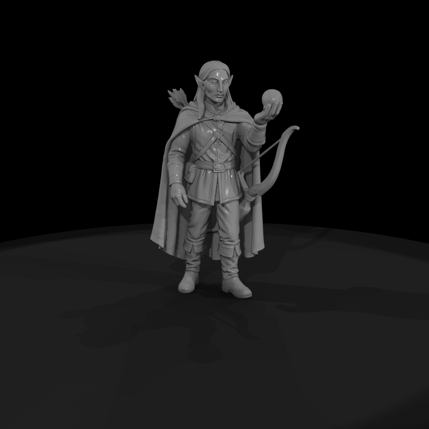 Myth 0334 Mythology Elf Archer Miniature Figure