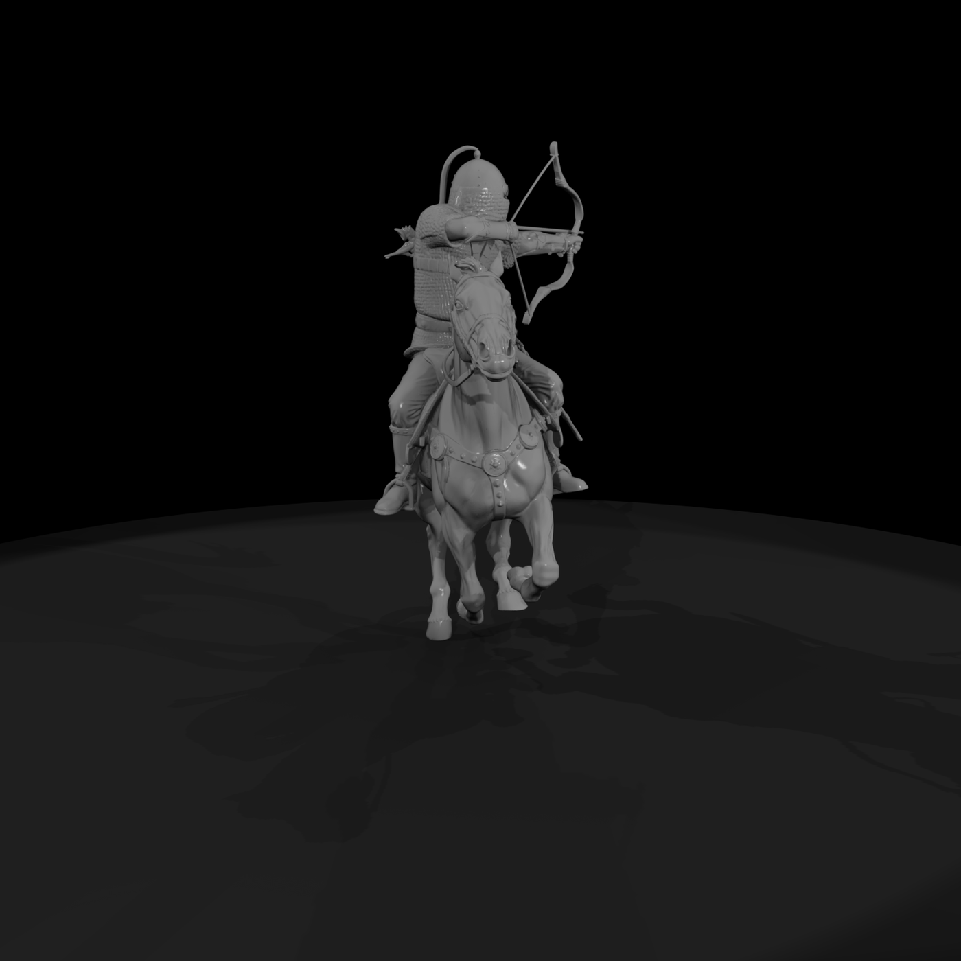 Mounted Archer on Horse — & Wargames