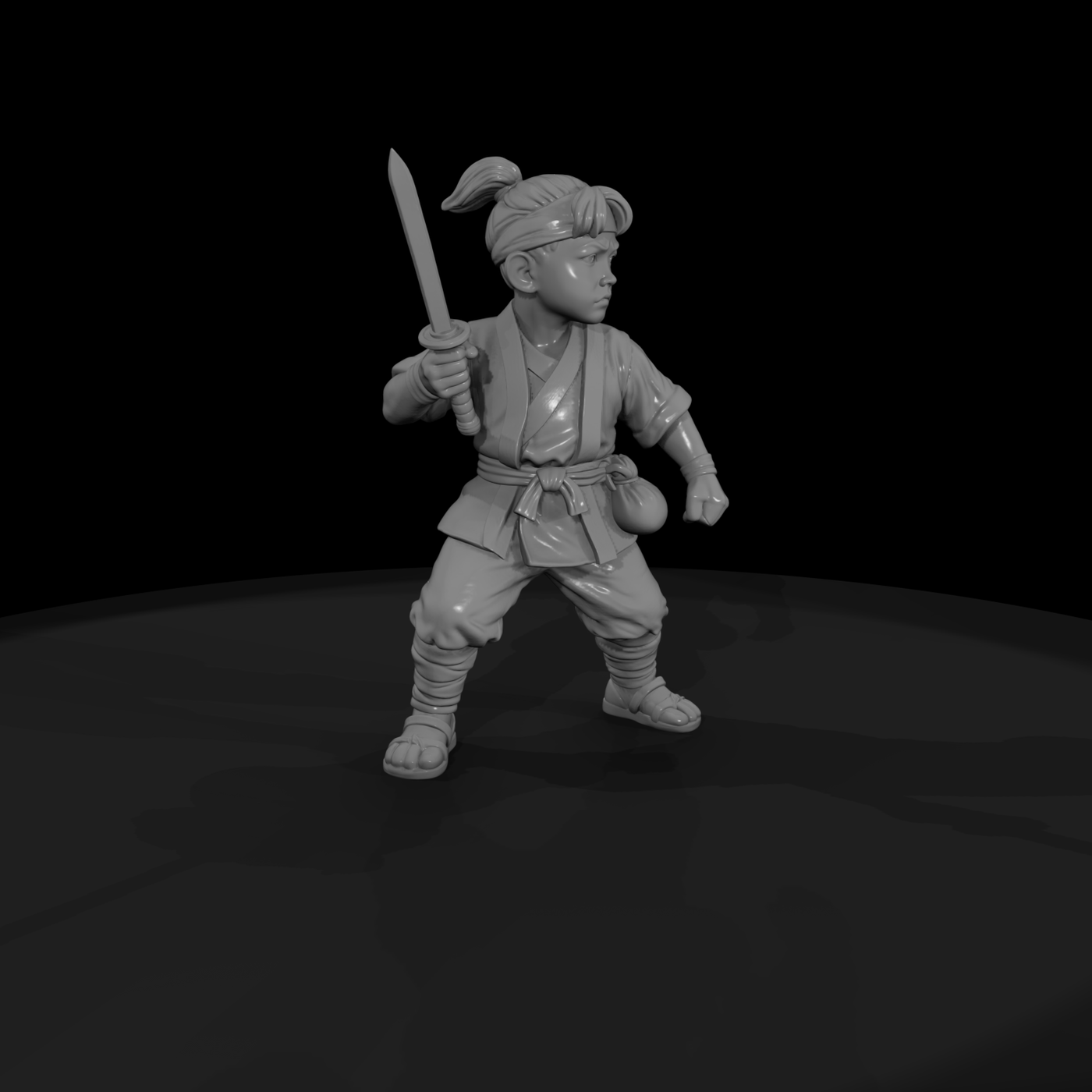 Myth 0459 Mythology Momotaro Miniature Figure
