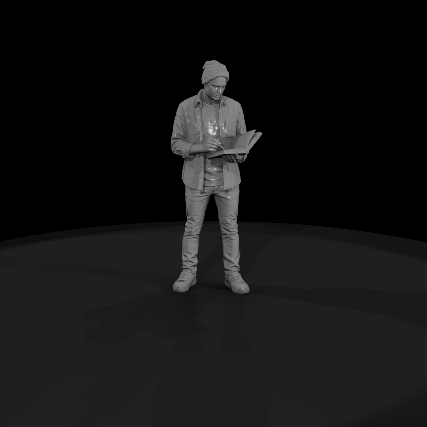 Human Character 3D Model