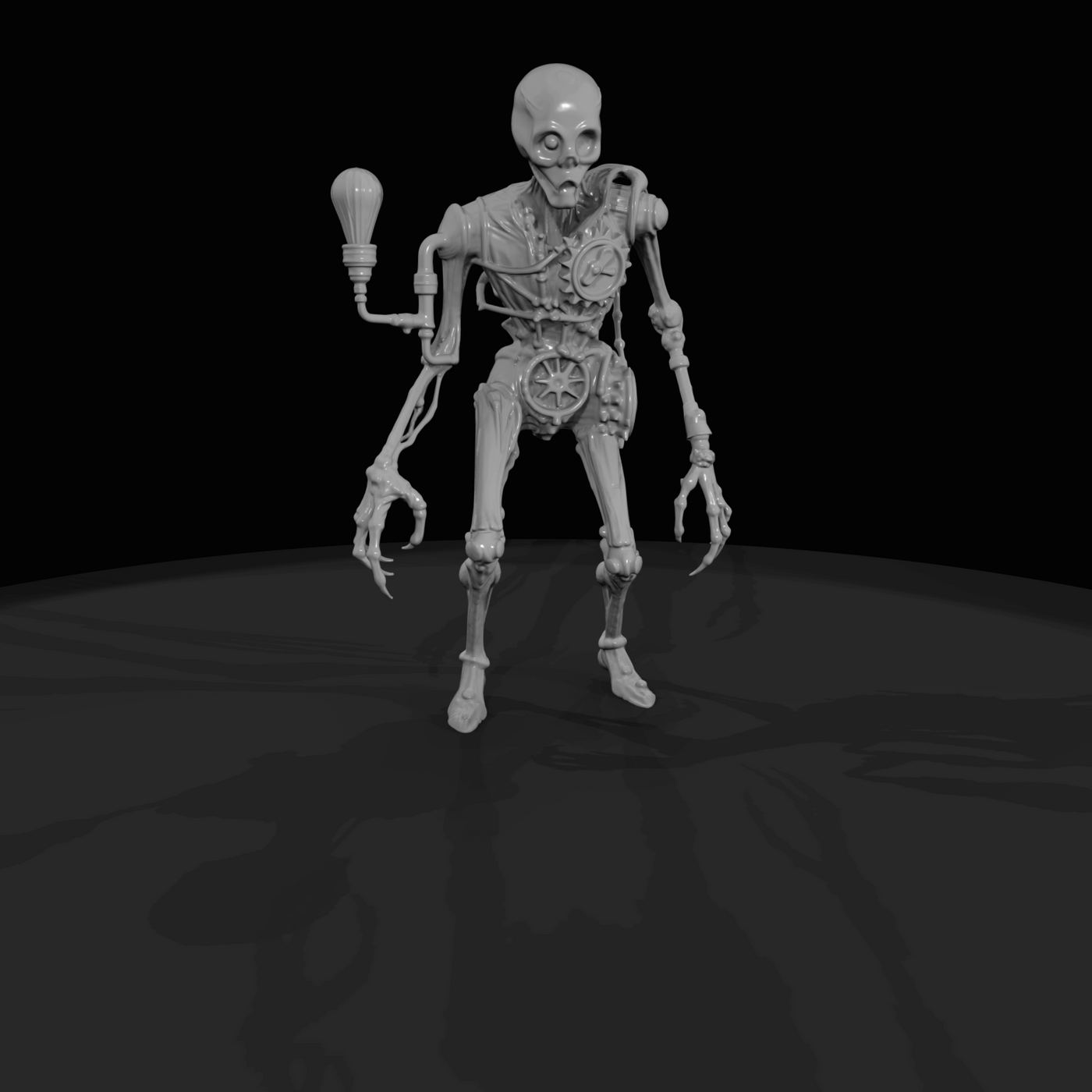 Nightmare Clockwork Creatures The Rattling Apparit