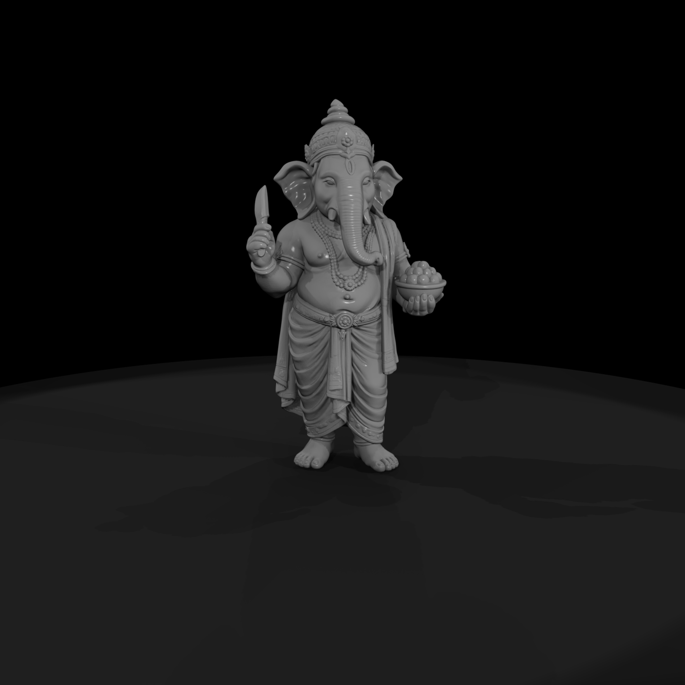 Myth 0439 Mythology Ganesha Miniature Figure
