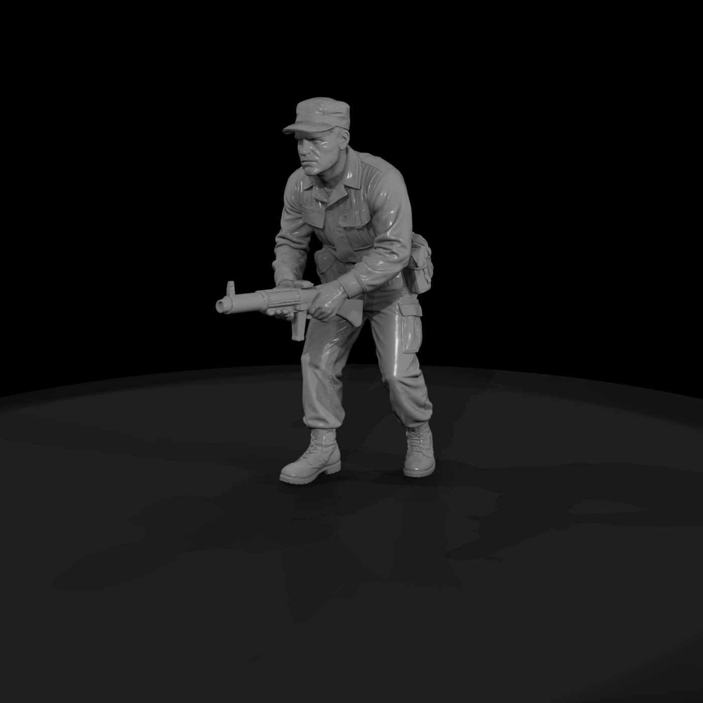 Vn Army 067 Vietnam U S Army Grenadier Figure