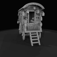 painted-wooden-vardo-showman-s-wagon — thumbnail 4