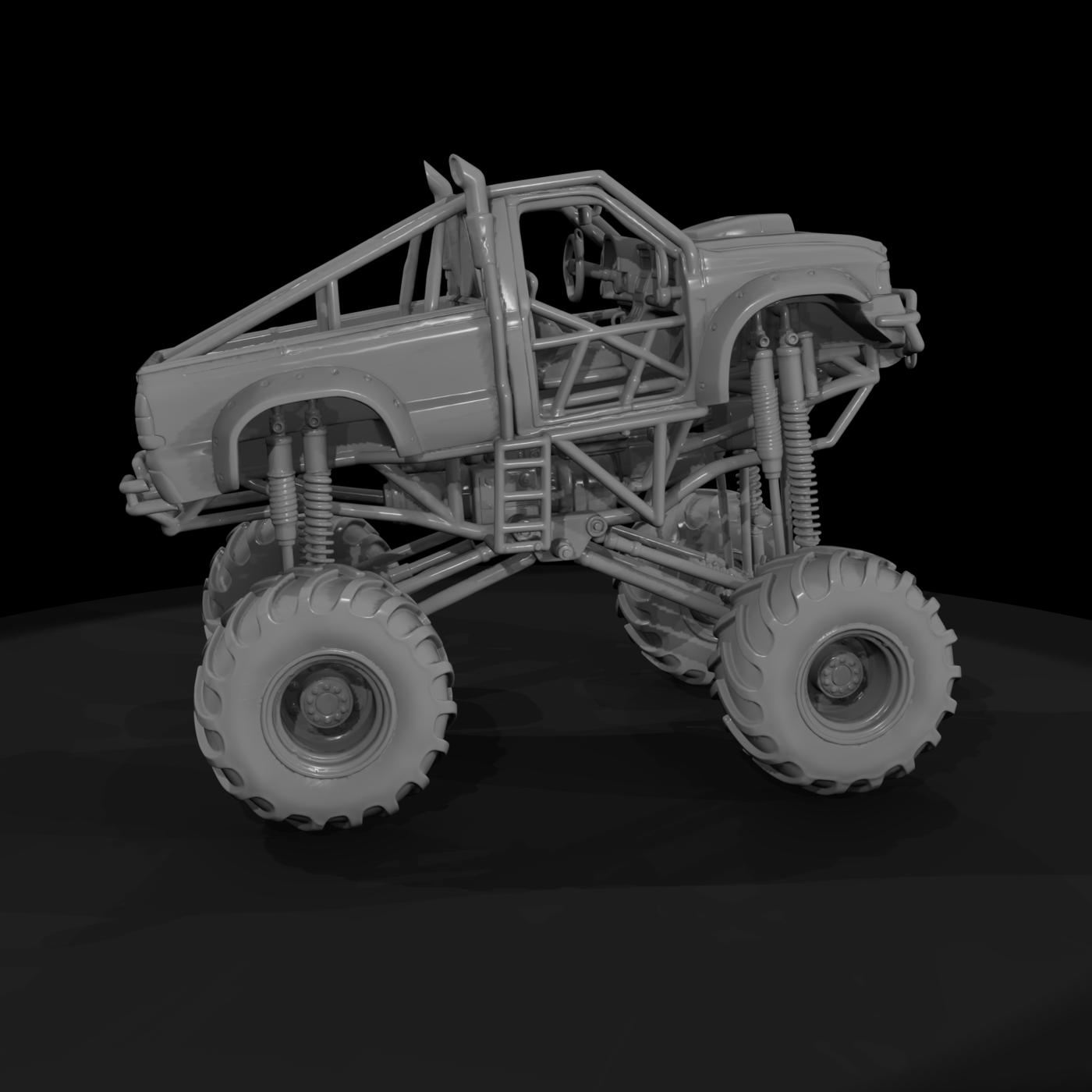Car 016 Monster Truck Crushzilla