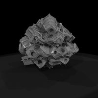 engine-block-pile-diorama-scatter-prop-3d-printable-066775 — thumbnail 5