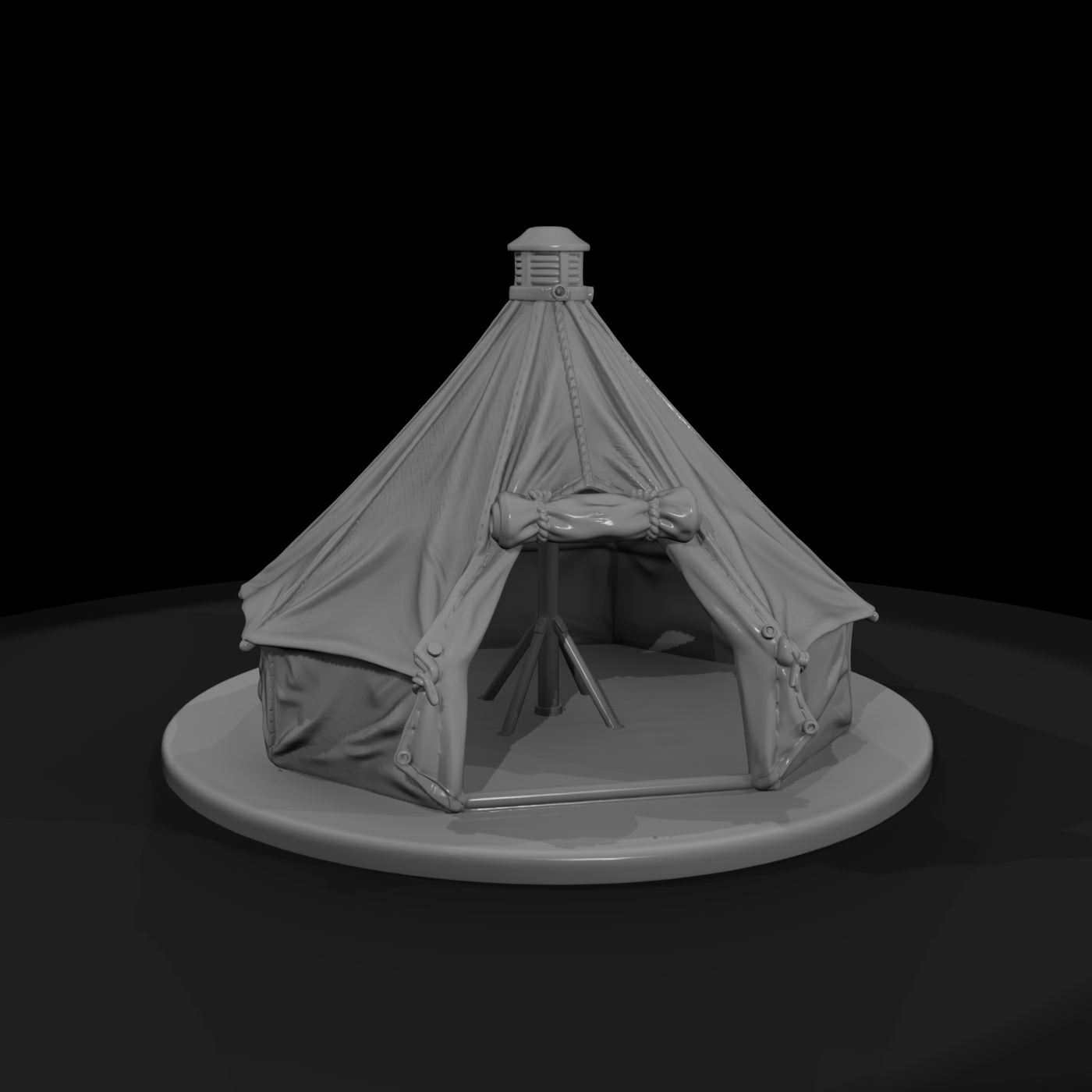 Mil 006 Civil War Sibley Tent