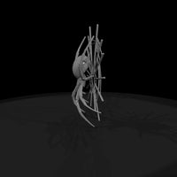 stylized_3d_spider_spiderweb_model_qdnmjejm — thumbnail 4