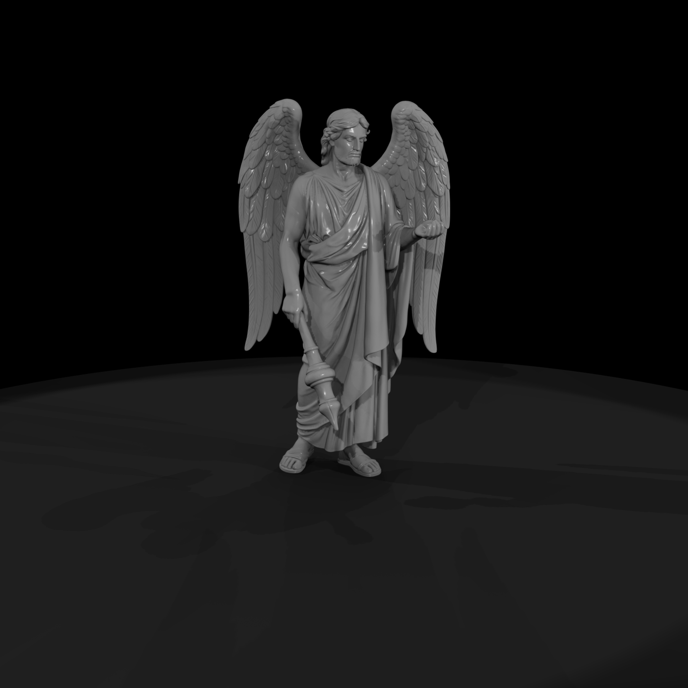 Myth 0302 Mythology Thanatos Miniature Figure