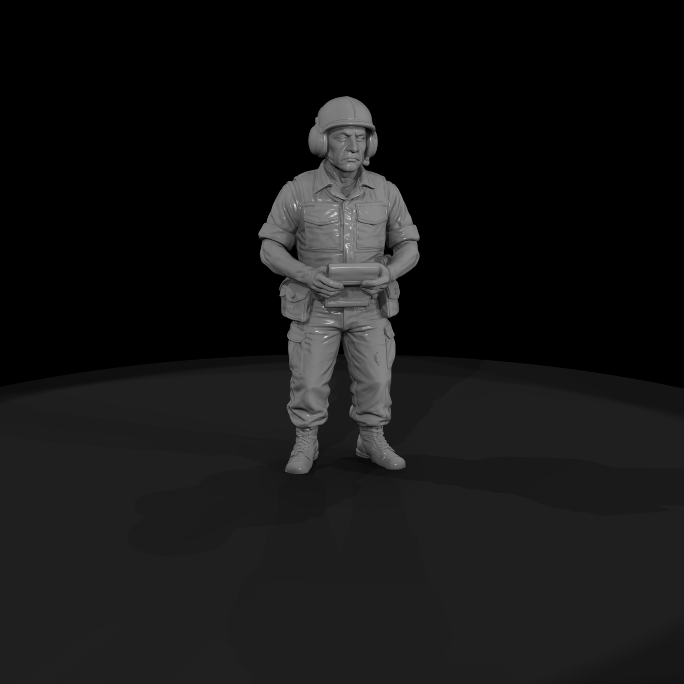 Vn Army 046 Vietnam U S Army Platoon Leader Figure