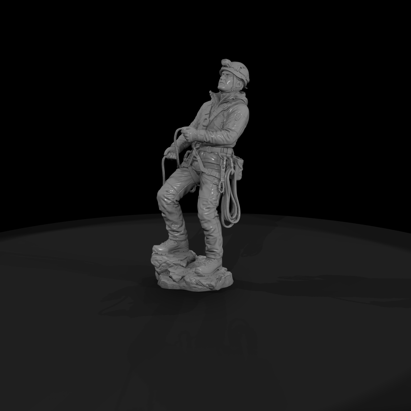 Poparc 0037 Mountain Rescue Climber