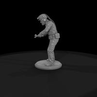 1990s Mine Mechanic with Wrench — thumbnail 5