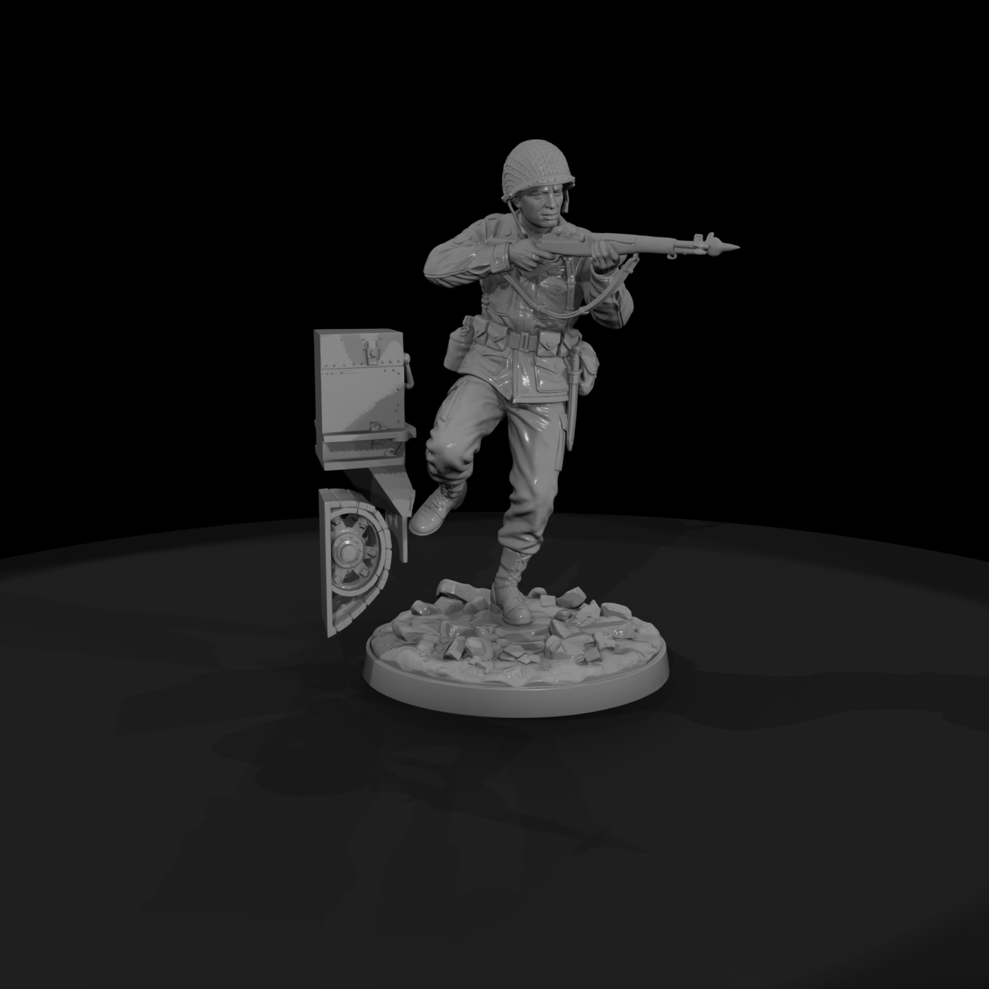 Ww2H 036 United States Armored Infantryman