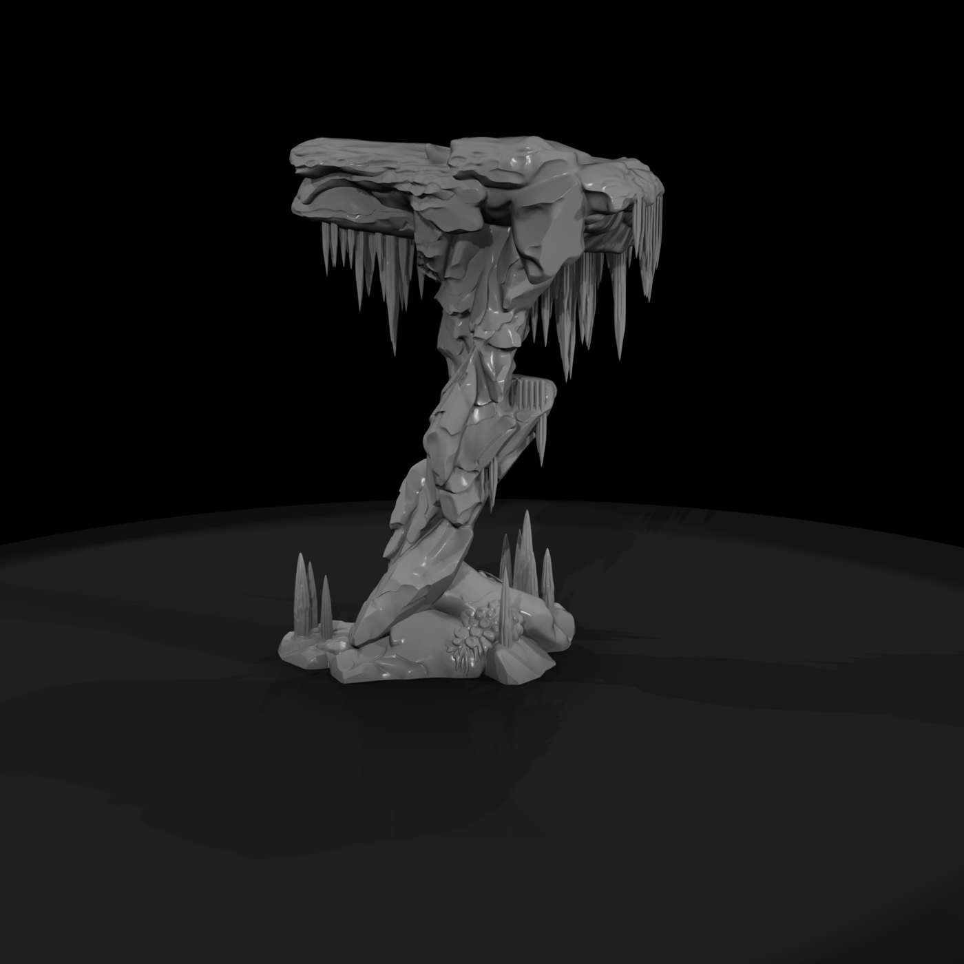 Stalactite Pillar — Cave Terrain Centerpiece ( Compatible)