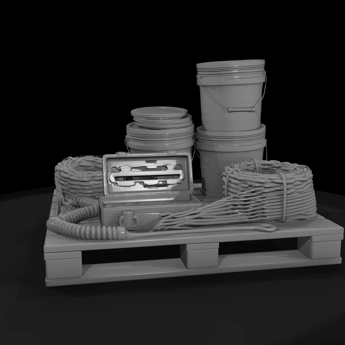 industrial-pallet-kit-with-buckets-coils-toolbox-diorama-688915