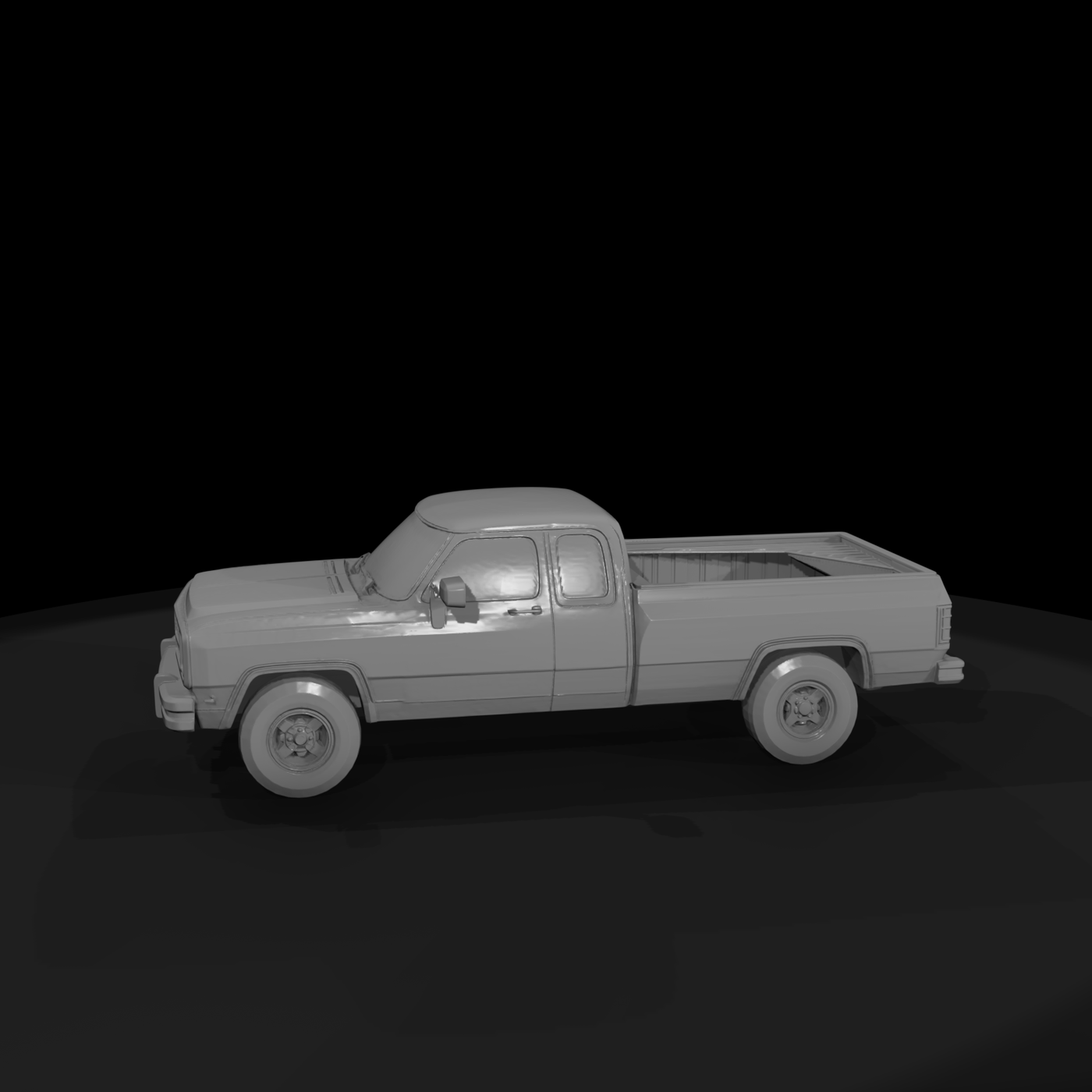 Classic Dodge Ram pickup truck