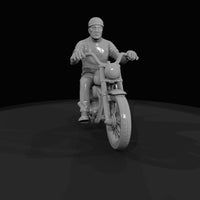 motorcycle-with-seated-human-rider-3d-sculpt-model — thumbnail 4