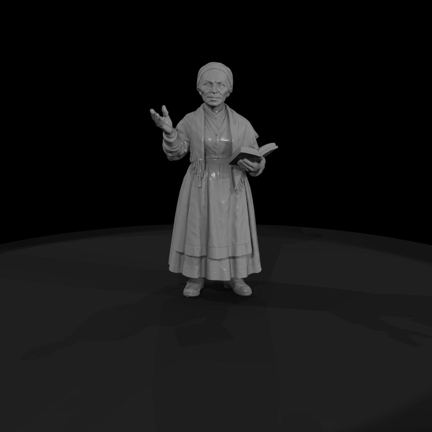 Hist 0166 Historical Sojourner Truth Miniature Fig