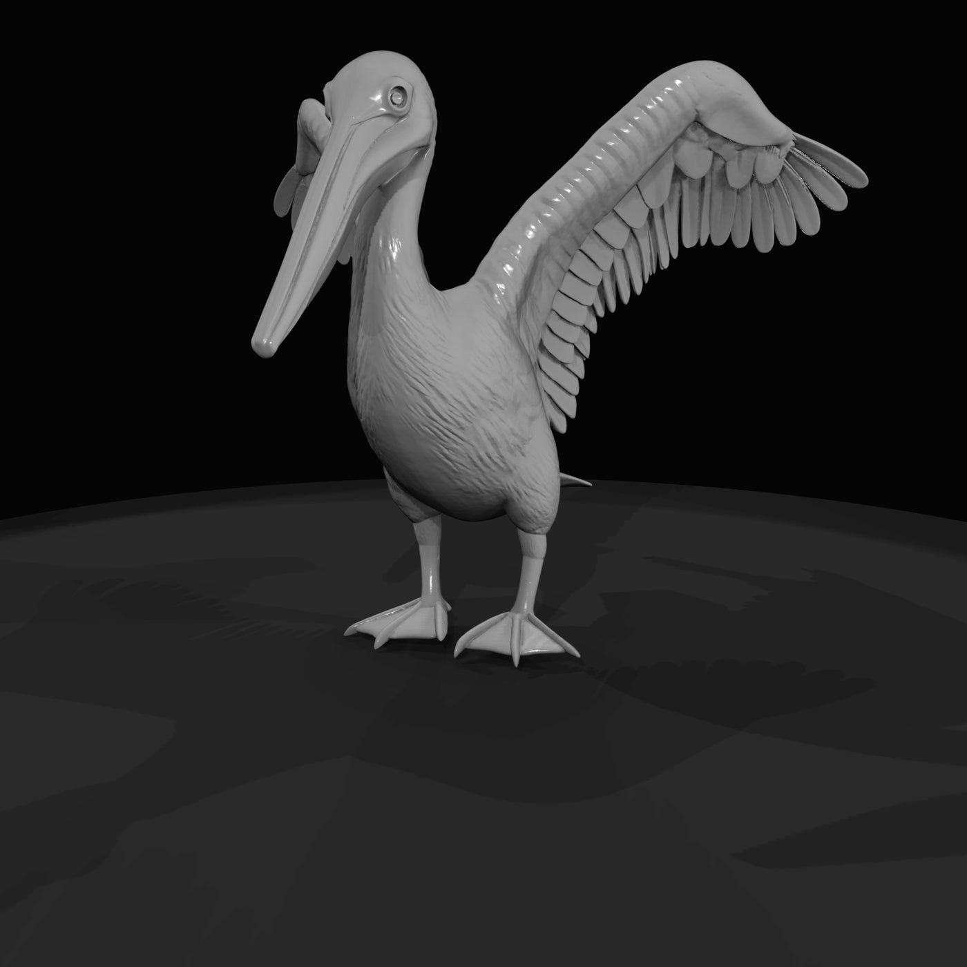 stylized-pelican-figurine-3d-model