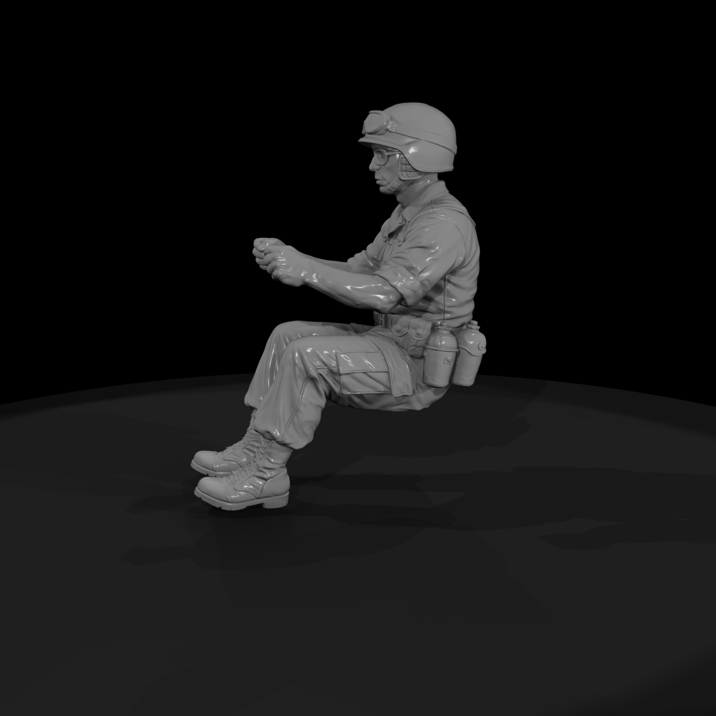 Vn Army 009 Vietnam U S Army Truck Driver Figure