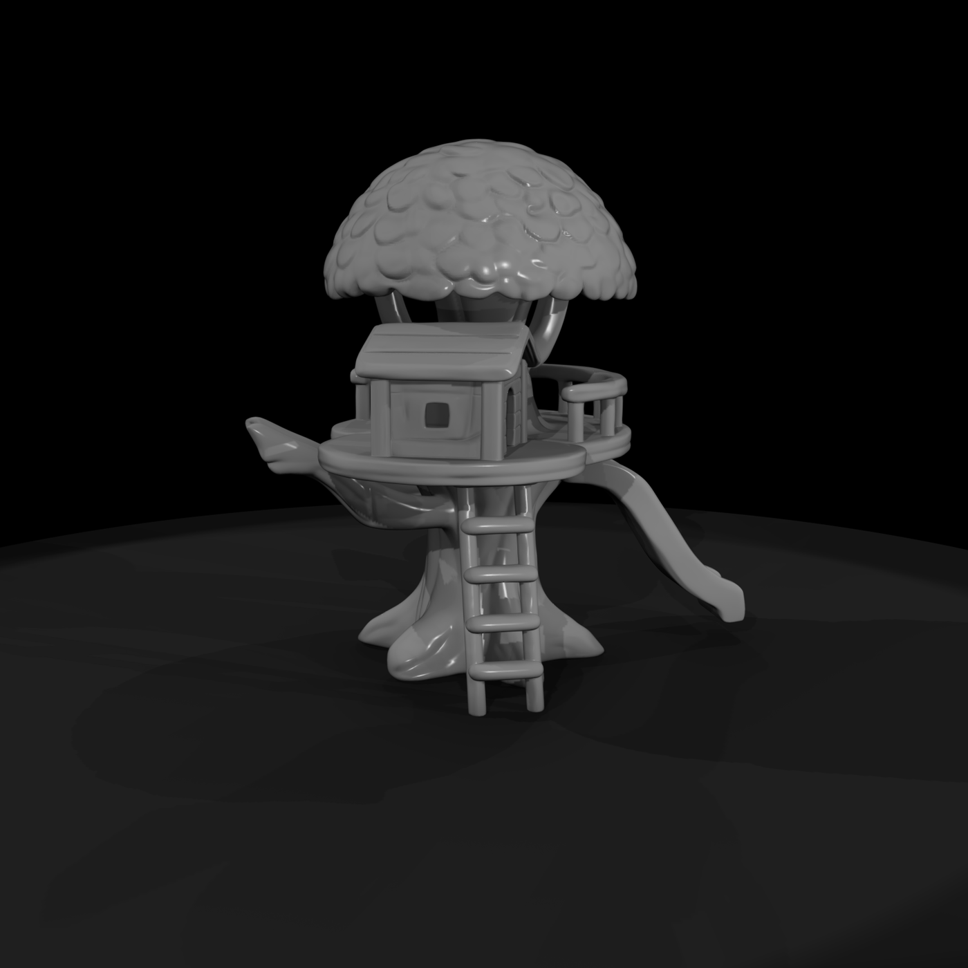 Mr Toyprops 100 001 079 Toy Treehouse Playset