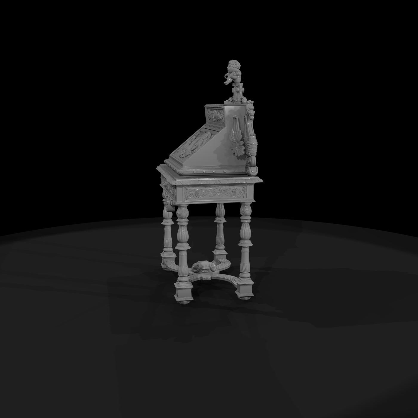 baroque-ornate-secretary-desk