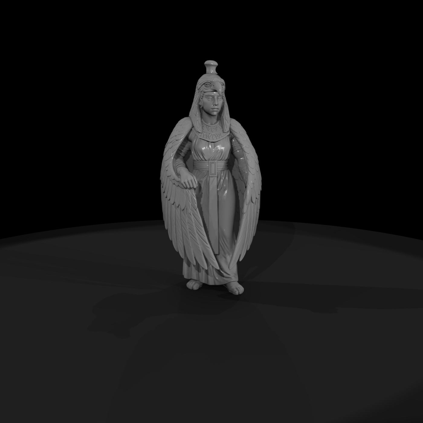 Myth 0366 Mythology Nekhbet Miniature Figure