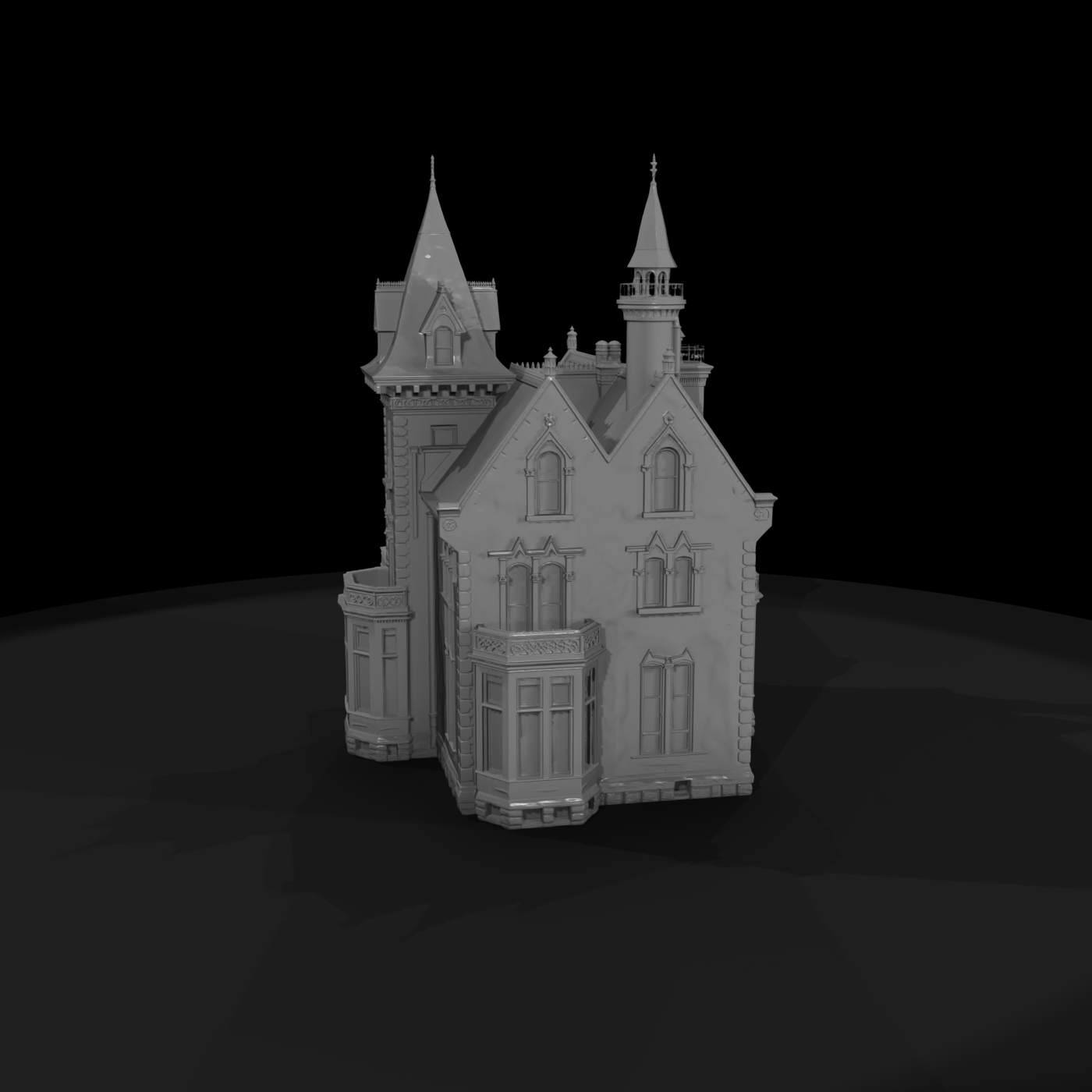 Victorian Gothic Mansion