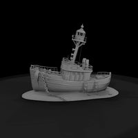 stylized-beached-lightship-trawler-diorama-miniature-118145 — thumbnail 6