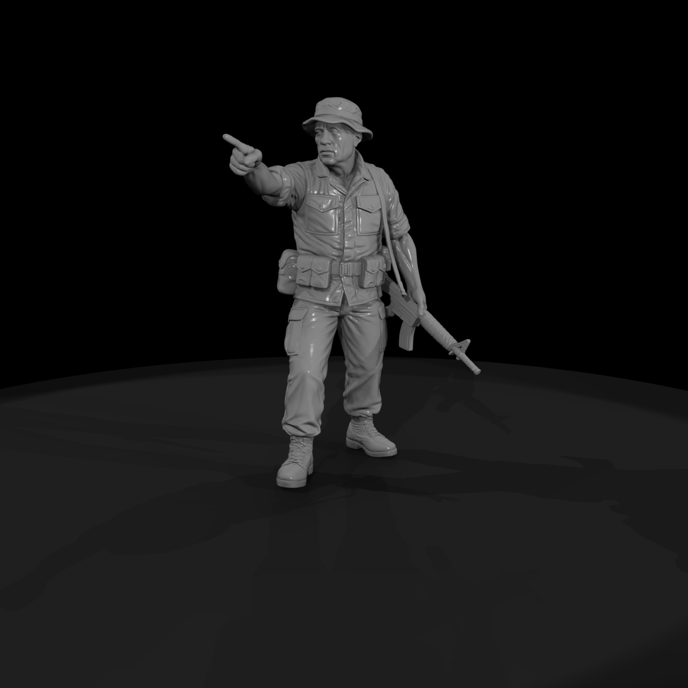 Vn Usmc 013 Vietnam U S Marine Corps Nco Squad Lea