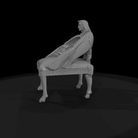 neoclassical-sphinx-accent-stool-miniature-diorama-prop-799650 — thumbnail 5
