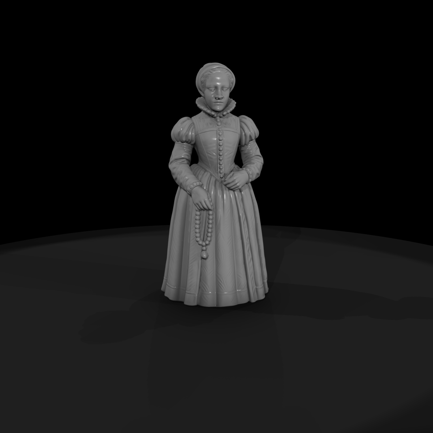 Hist 0100 Historical Mary Queen Of Scots Miniature