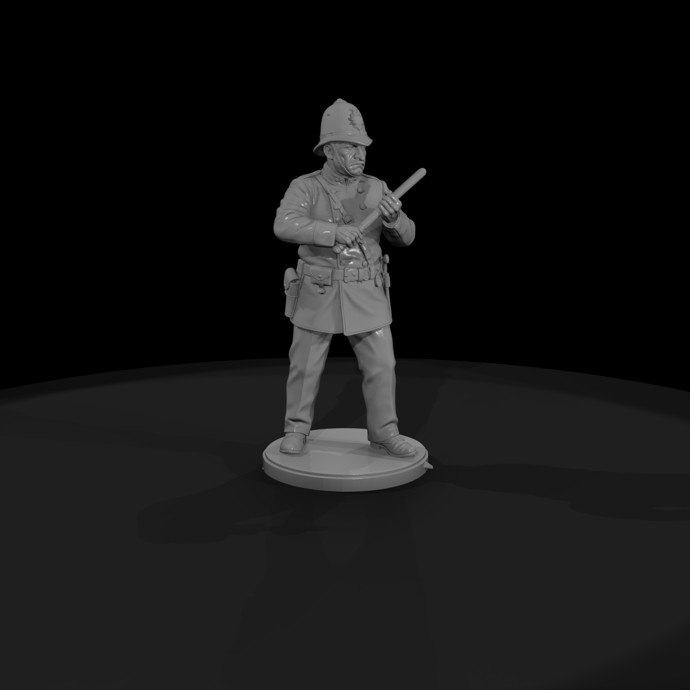 1880s City Constable with Truncheon
