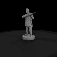 1880s Constable Aiming a Long Rifle — thumbnail 5