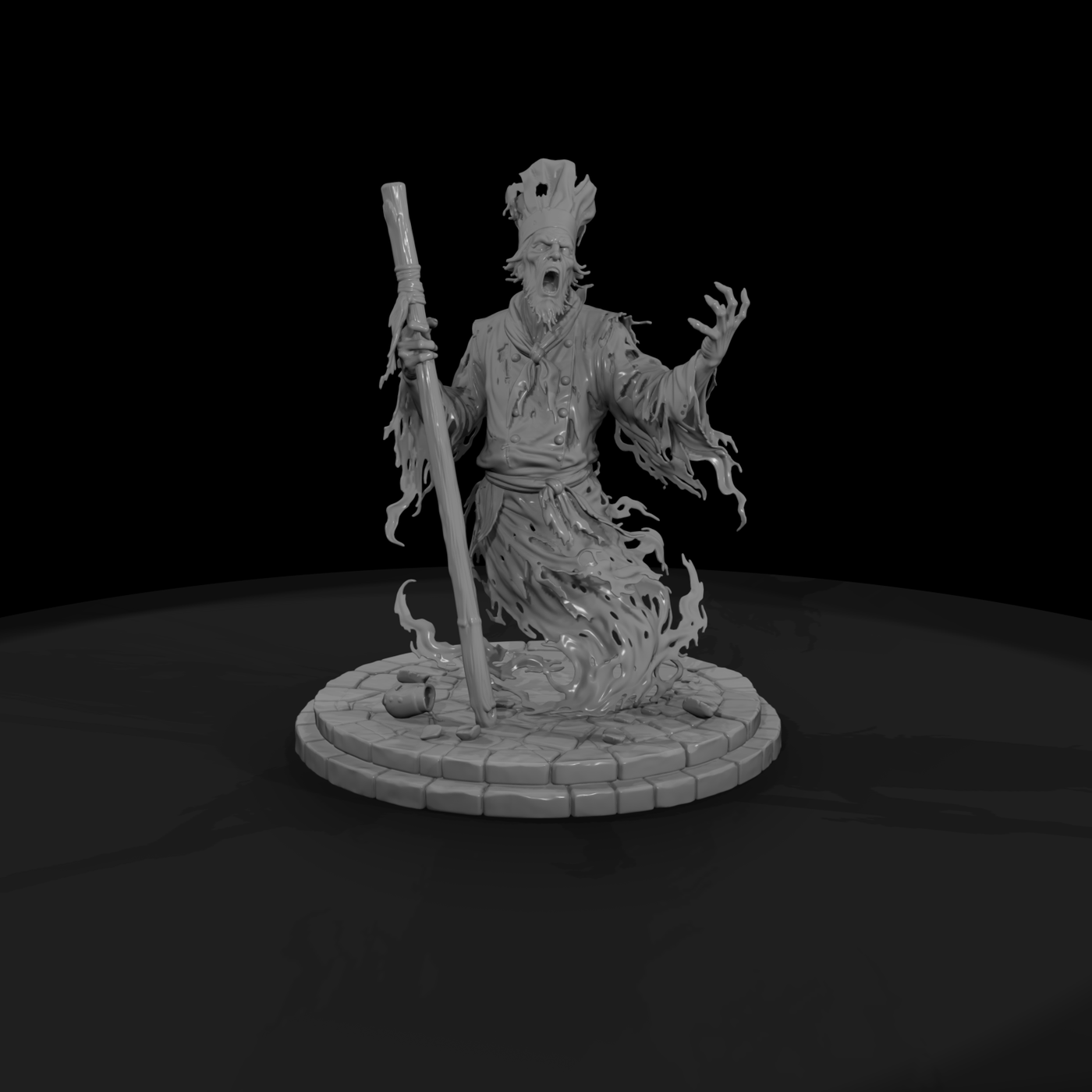 Cheft Ghostly D D 3D Model